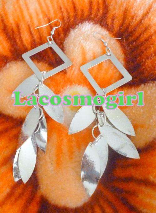 New Arrivals - Spring & Summer Range - Pretty Silver Earring - 9cm length