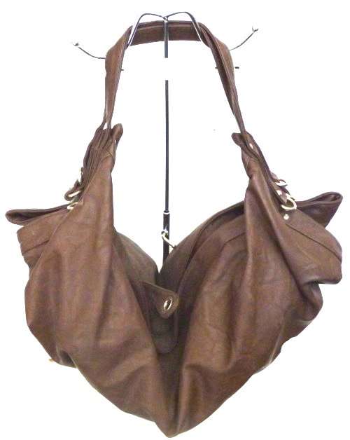 BOAT SHAPE HANDBAG - 70cm X 25cm - Available in TAN and DARK BROWN