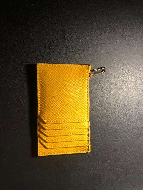 Mango Saffiano Effect Cardholder