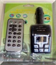 FREE SHIPPING!!! BLUETOOTH & MP3 WIRELESS FM MODULATOR