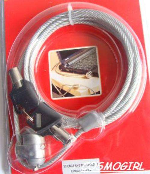 CRAZZZY R1 AUCTION***NOTEBOOK CABLE LOCK - 1.8M***
