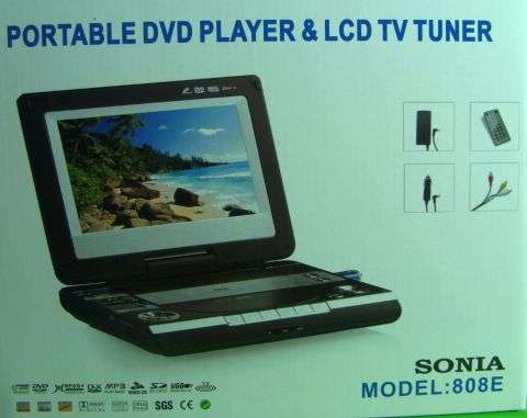 ***PORTABLE DVD PLAYER & LCD TV TUNER***