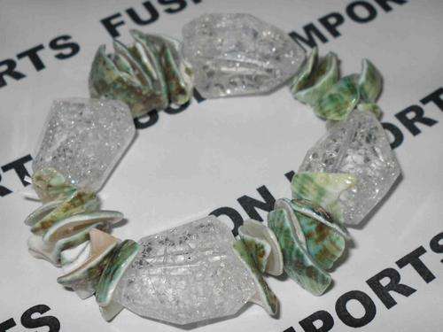 MONTH END MADNESS!!R1 AUCTIONS!!STUNNING TROPICAL DIAMANTE BRACELET