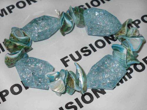 MONTH END MADNESS!!R1 AUCTIONS!!STUNNING TROPICAL DIAMANTE BRACELET