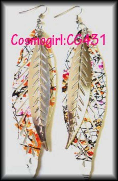 BUY 1 GET 1 FREE PROMO - CRAZZZY R1 AUCTION - LONGER LENGTH MULTI SUMMER EARRINGS - 9cm