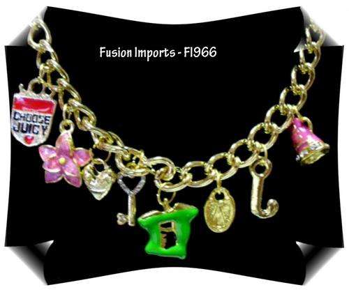 JUICY CHUNKY CHARMS NECKLACE