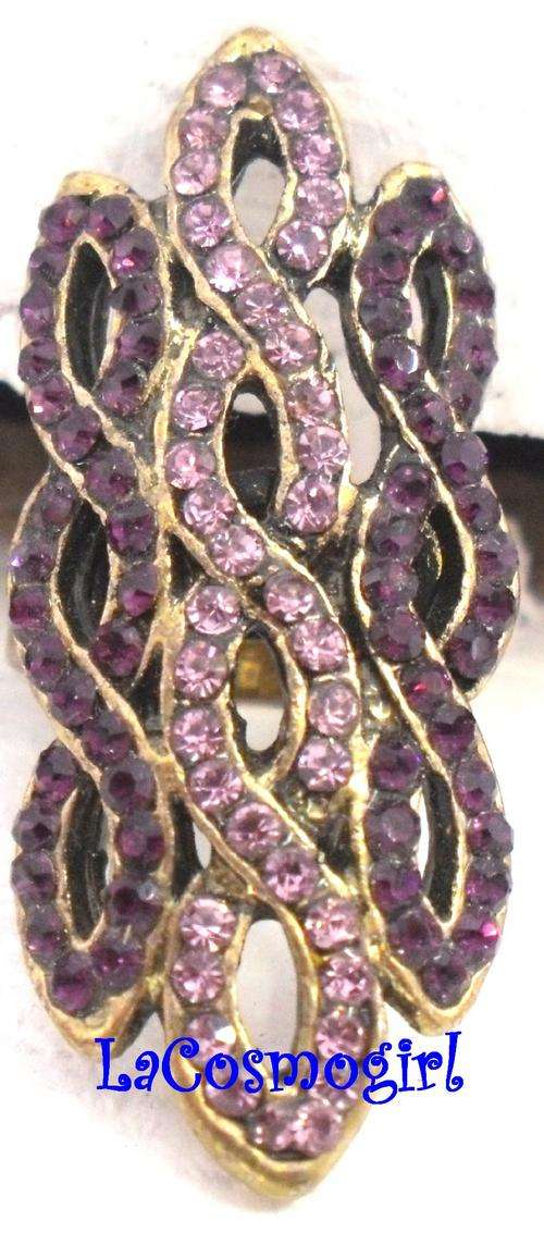 CRAZZZY R1 AUCTION - stunning rhinestone ring