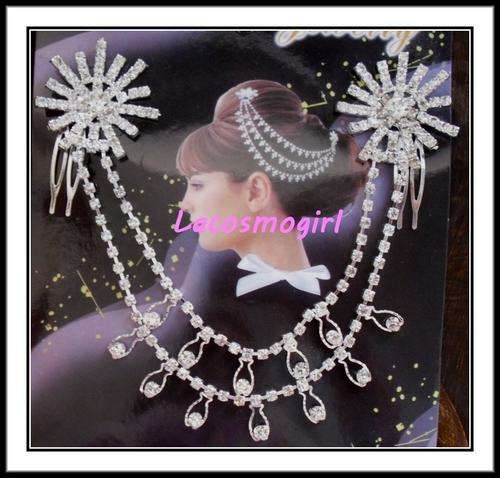 An Accessory that can complete your perfect day - Mesmerizing Diamante Hair Accessory