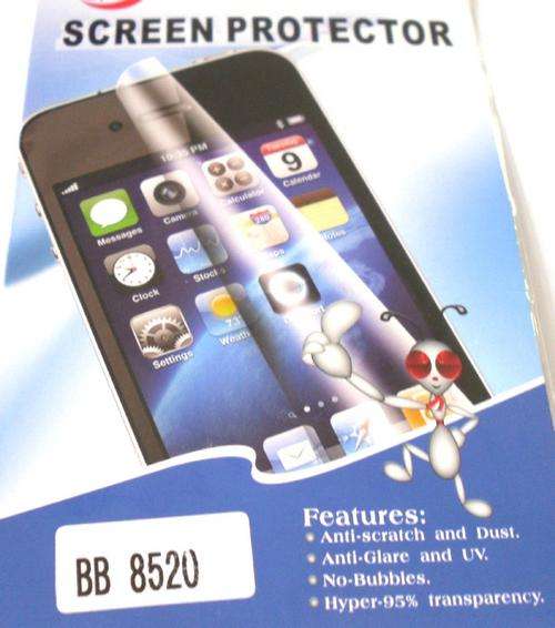 BLACKBERRY 8520 / 9300 CURVE CLEAR SCREEN PROTECTOR