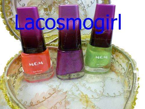 CRAZZZY R1 AUCTION - SET OF 3 COLOURS NAIL POLISH
