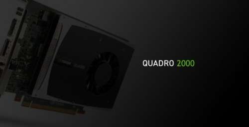 NVIDIA Quadro 2000 graphics card