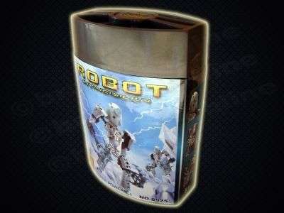 *** Invincibility Brick Build Robot Toy *** - White