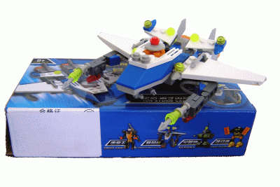 ** "123 Pieces" - Windstorm Falcon Build up Jet / Robot - High Quality Lego Compatible Pieces ***