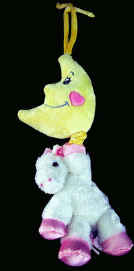 ***"Moon and Cow" Soft Toy with Drawstring Lullaby Function***