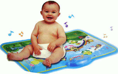 LATE ENTRY, EARLY CLOSE!!! NEW MODEL!!! ***Interactive Sounds and Music Baby Play Mat***