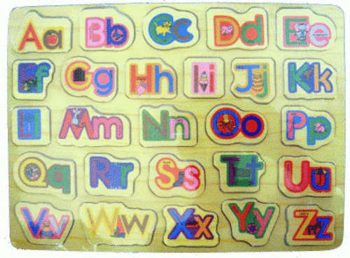 ***Alphabet Wooden Puzzle ***