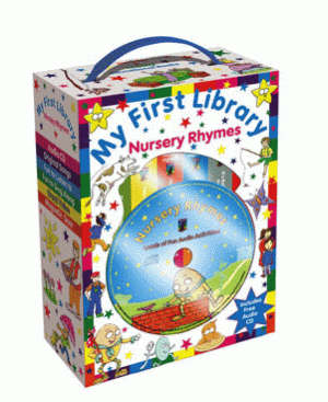 "VERY FEW AVAILABLE" - My First Library "Nursery Rhymes" Books and CD Set