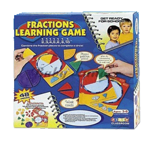 Fractions Learning Game - Get Ready for School
