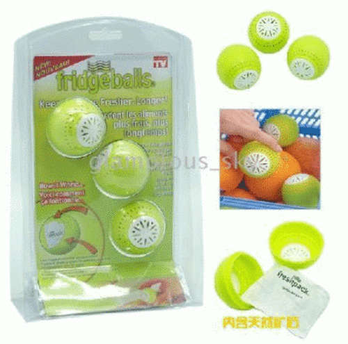 NEW!!! "Fridge Balls" - Keep Produce Fresh For Longer!!! - As Seen on TV