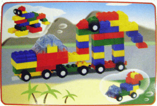 ***81 Pieces Build Up Train, etc ***