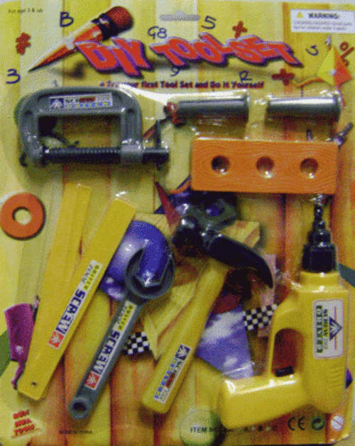 *** D.I.Y. "Toolset" Pretend Playset ***