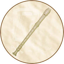 *** Original Pickboy German System Recorder/Flute plus FREE Flute Cleaning Rod!!! ***