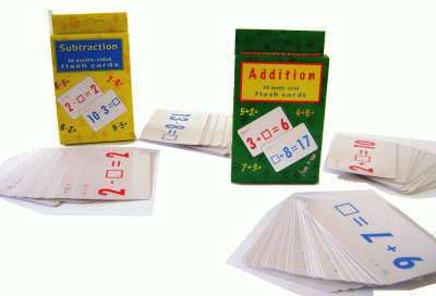 NEW!!! *** Complete 2 Sets "Addition" and "Subtraction" Flashcards plus more... ***