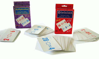 NEW!!! *** Complete 2 Sets "Multiplication" and "Division" Flashcards plus more... ***
