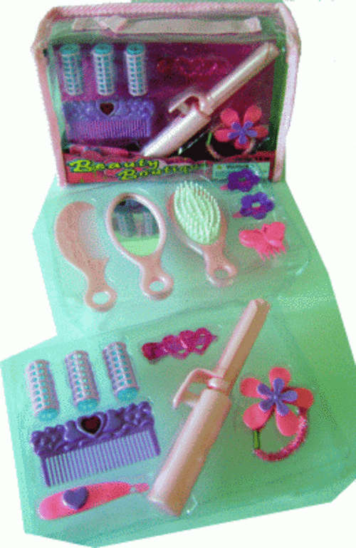 NEW!!! Little Girl's Beauty Boutique Pretend Playset - 14 Pieces