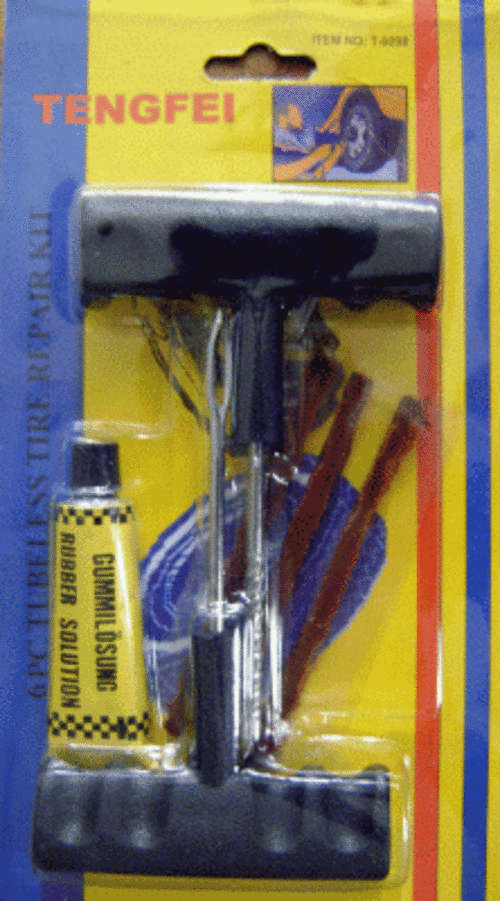 *** "6" Pcs Tubeless Repair Kit ***