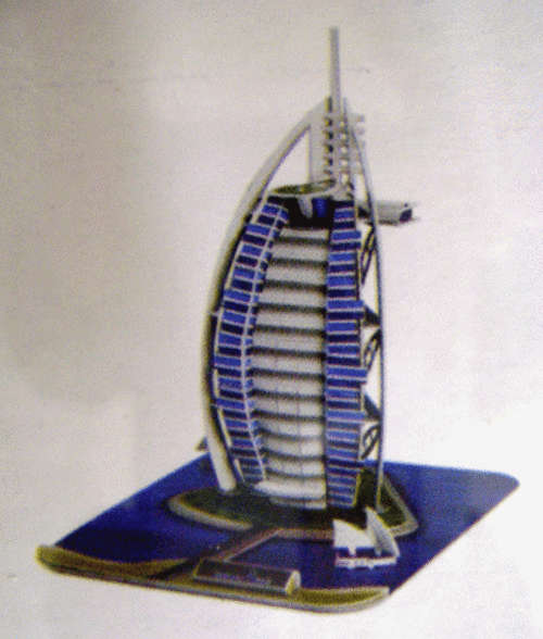 *** "Burjal-Arab" - "3D" Puzzle ***