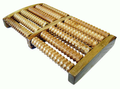 "Wooden Foot Roller Massager" - Ease the Day's Tension...
