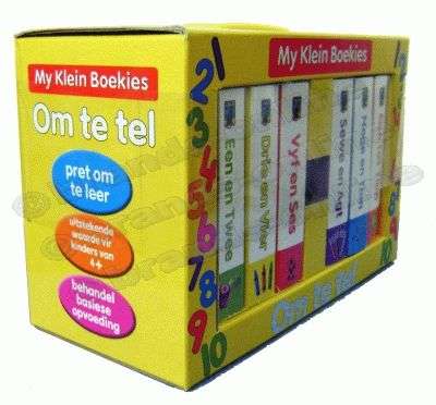 *** My Klein Boekies - "Om te Tel" Afrikaans Bookset ***
