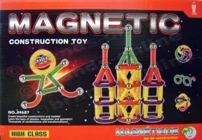 ***"42 Pcs" Magnetic Construction Kit - Endless Possibilities!!!***