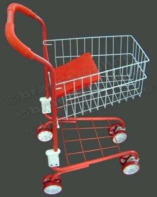 NEW!!!!!! *** Little Girl's 'Metal' Shopping Trolley *** - Approx. "1" Meter High!!!
