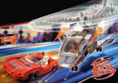 NEW!*** "287 Pieces!!!" - Power Racer System - High Quality 100% Lego Compatible Pieces ***