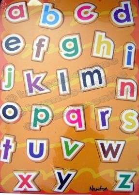 *** The Alphabet Little Letters Wooden Puzzle ***