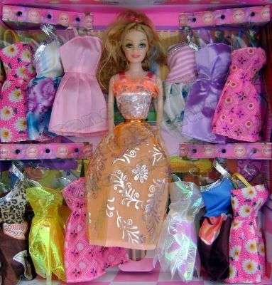*** Toys Boutique Dollset *** - Includes "13"Dresses and "30"cm Doll !!!