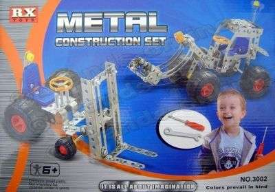 *** "Metallic Construction Kit" *** - Build 2 Models !!!