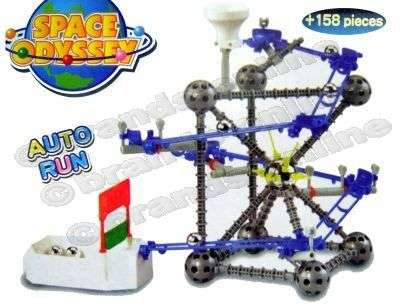 ***  SPACE ODYSSEY Marble Run Construction Set 158 Pieces!!! ***