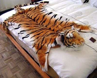 LAST!!! *** "Tiger" Mat / Rug / Throw *** Simply Stunning!!!