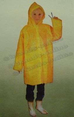 *** Children's Raincoat *** in Orange