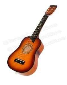 *** 25" Kids Real Guitar *** -  Sunburst Yellow finish