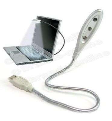 *** USB 3 LED Metal Flexible Snake Light for Laptop ***