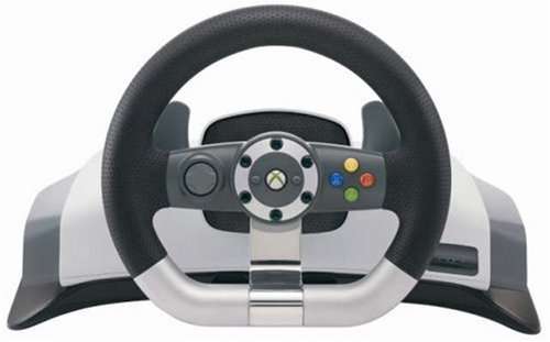 Xbox 360 Wireless Racing Wheel (Force-feedback)