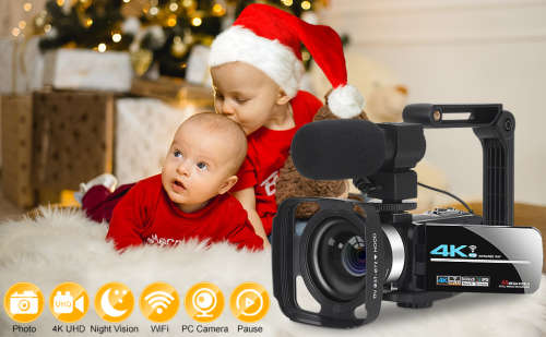 4K UltraHD Camcorder 48-56Mp