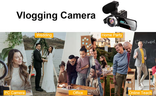 4K UltraHD Camcorder 48-56Mp