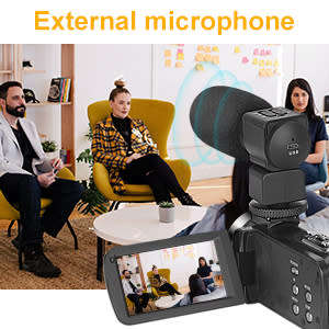4K UltraHD Camcorder 48-56Mp