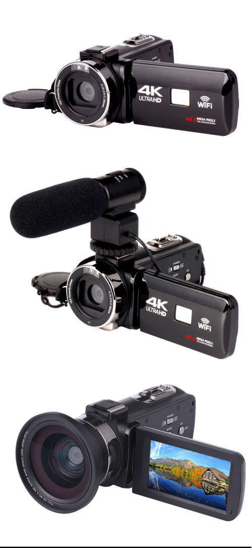 4K UltraHD Camcorder 48-56Mp