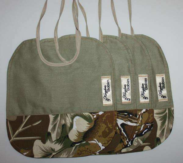 Kingdom Babies Baby Bibs - Camo